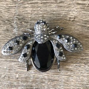 NWOT Anthropologie Vintage Bee Sparkly Brooch RARE